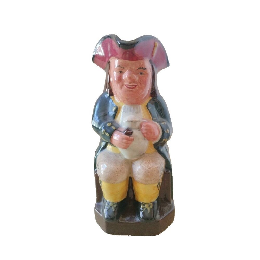 Ridgway Character Toby Jug  Cooper Clayton c 1940 7"1/8x3"1/4 Excellent Conditio